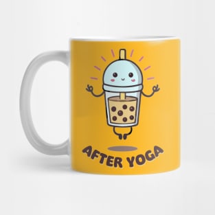 Yoga Coffee BOBA - kawaii Mug